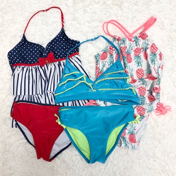 Jantzen Girls Swimsuit Bundle Sz 10 - Picture 14 of 15